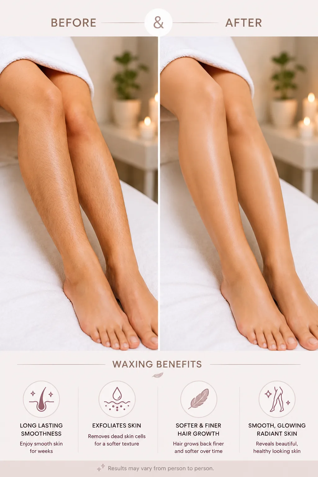 Waxing weybridge before after